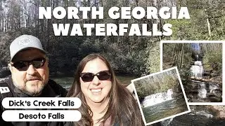 Dicks Creek Falls - Desoto Falls - Waterfalls of North Georgia