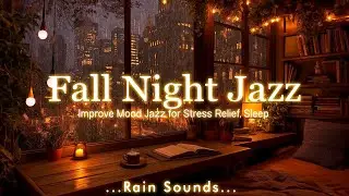 🍂 Fall Jazz for a Relaxed Late Night: Study/Relax/Sleep Well with Soothing Instrumental Jazz