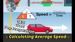 Super EASY Average Speed Math-Best explained| Learning with the Passleys