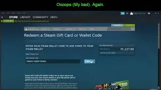 How to Top Up Steam Wallet using Steam Gift Card/Wallet Code after using Coins.Ph