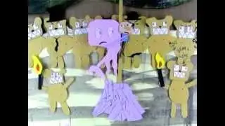 Mounten Boogie - my cut out animation - coconut records nighttimeing