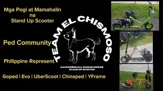 goped UberScoot Evo Chinaped yframe 71cc 49cc | Mga Pogi at Mamahalin