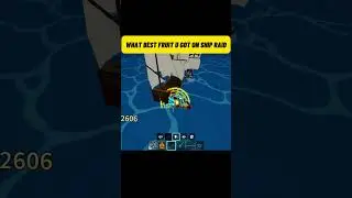 What best fruit u got on ship raid? #zzzyrennroblox #roblox #bloxfruits
