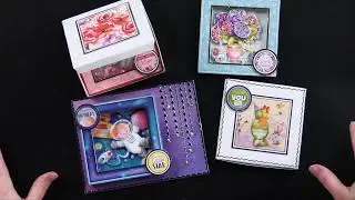 Shadow Box Frame Cards by Hunkydory - Paper Wishes Weekly Webisodes | PaperWishes.com