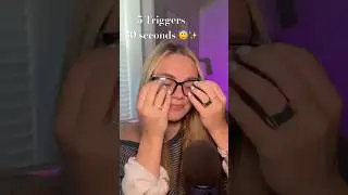 Quick ASMR Fix 😌 5 Triggers in 30s