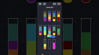 Water Sport Puzzle Game Hacks! WaterSort Level 337-344 Solution 2023 #RKGames #subscribe #shorts