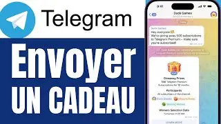 Comment Envoyer un Cadeau sur Telegram 🎁 (Sticker, Abonnement, Bot, Argent)