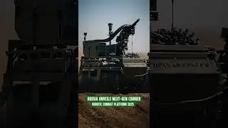 Russia Unveils Next Gen Courier Robotic Combat Platform 2025