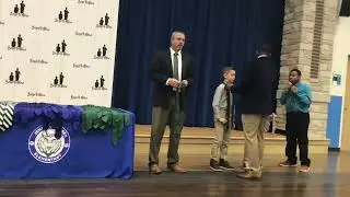 Jennings Creek Elementary School- Boys to Men Tie Ceremony 2022