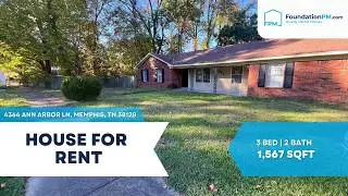 🔥 Fireplace Home | 4364 Ann Arbor Ln, Memphis, TN 38128 | FoundationPM.com