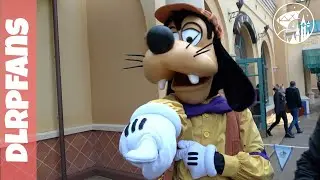 Gepetto and Hollywood Goofy Meet and Greet at Disneyland Paris
