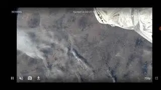 ISS - white anomaly over Arizona that disappears ..cloaked?