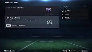 Madden 26  🤑 REGS WAGER H2H
