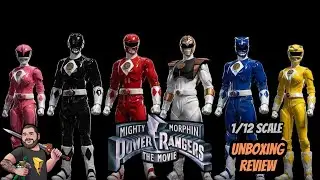 Фигурки Power Squad Power Rangers The Movie Toys Battalion в масштабе 1:12 #powerrangers #mmpr