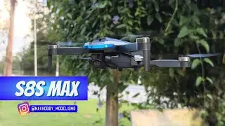 DRONE BOM PRA INICIANTE motores BRUHSLESS S8s Max por R$113