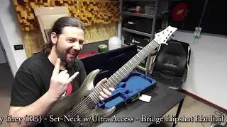 Raven Tide - Schecter C-7 Apocalypse from Novarize Tour (unboxing)