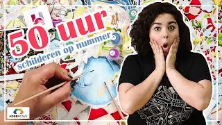 50 uur lang schilderen op nummer, gaat het mij lukken?!