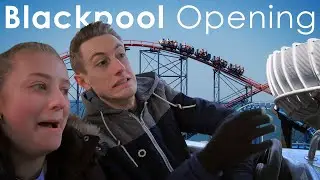 Surviving Dennis - Blackpool Pleasure Beach Opening Weekend Vlog
