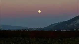 Ultimi raggi di Sole e Luna Piena in Valdaso di Ortezzano, 5 Novembre 2025 @manortiz46az
