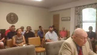 Lebanon County Commissioners Meeting, moment of Silence, Plead, Ft Indiantown Gap review