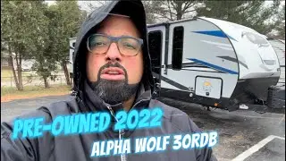 Recent trade in&hellip;. 2022 Alpha Wolf 30RDB BUNKROOM TRAILER | VEURINKS RV CENTER | Grand Rapids, Mi