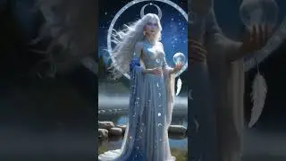 An ethereal fox spirit mage and celestial priestess