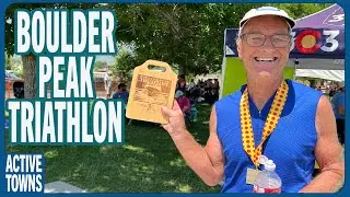 Bruce Wilson has completed every Boulder Peak Triathlon ever held!