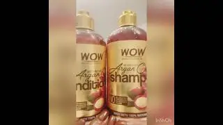 Wow SkinScience Moroccan Argan Oil Shampoo & Conditioner REVIEW !