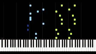 Mario Kart Wii Main Menu Music (Simple) [Synthesia]