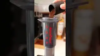 Cold brew with an aeropress #coffee
