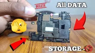 All Privacy Data Storage Device Full Details🫢🫢 Redmi Y2 Mobile Motherboard Module Information