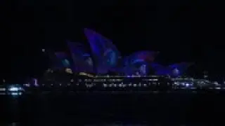 Sydney Opera House transformed into digital light sculpture