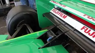 Jordan 191 F1 car at the Goodwood Festival of Speed
