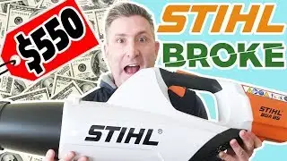 STIHL BGA 85 Cordless Blower REVIEW & TEST | $550 💲💲💲