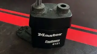 Cheese Grits and NyQuil is live! Green belt lock pick attempt working a Master Lock Pro Series 6121