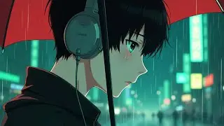 Sad Piano & Soft Rain ☔ Peaceful Music For Healing, Sleep, Relaxation