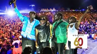 Sauti Sol performs Live at Uganda's 60th Independence celebrations - Afropalooza Festival