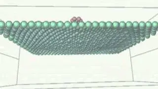 Modeling the monatomic molecules interaction