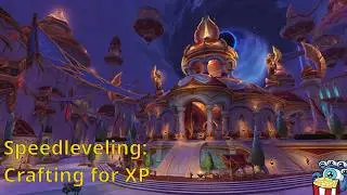 WoW Midnight Speedleveling: Crafting for XP