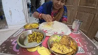 ASMR EATING PANIAAKHIA MACHA+VEG FRY+ CHUI TARAKARI+ WHITE RICE|| MUKBANG