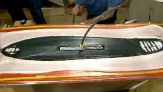 Longboard Skateboard Resin Infusion