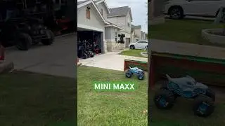 Дурачимся с новым Traxxas MiniMaxx#rc #rccars #rctrucks #rcbash#traxxas #minimax #backflip