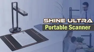 World's Most Comfortable & Portable Scanner || CZUR Shine Ultra Scanner