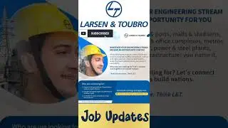 l&t job vacancy 2022 in tamil | larsen & toubro job updates
