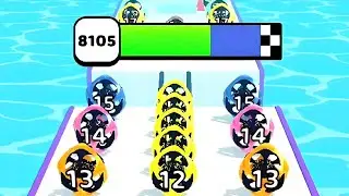 Marble Run 🥎 3D Game Color Ball Race Gameplay Android IOS Level 8094