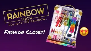 Rainbow High Fashion Closet Unboxing!