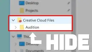 Remove Creative Cloud Files Shortcut | (Windows 10 \\ Full Guide)