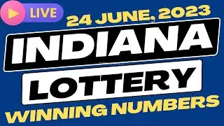 Indiana Lottery June 24, 2023 - #shorts #shortsvideo #youtubeshorts #newshortsvideo