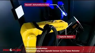 ProPlas - Streifenlicht Sensor Capsule mit Scanbox - Fallstudie Messrad