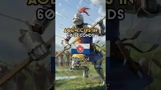 House of Lancaster in 60 seconds #ageofempires4 #aoe4
